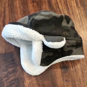 4T Target Camouflage Fleece Kids Hat